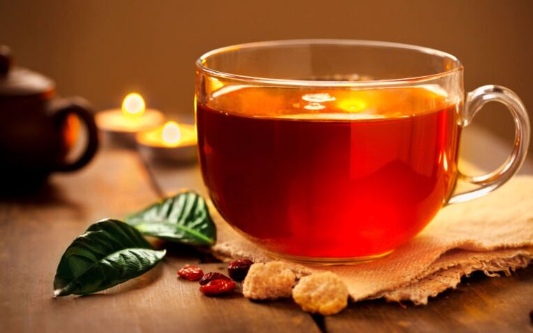 الشاي بدون سكر هو مشروب مسموح به في قائمة حمية الشرب